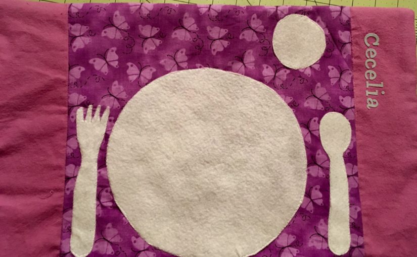 DIY Placemat Place Setting