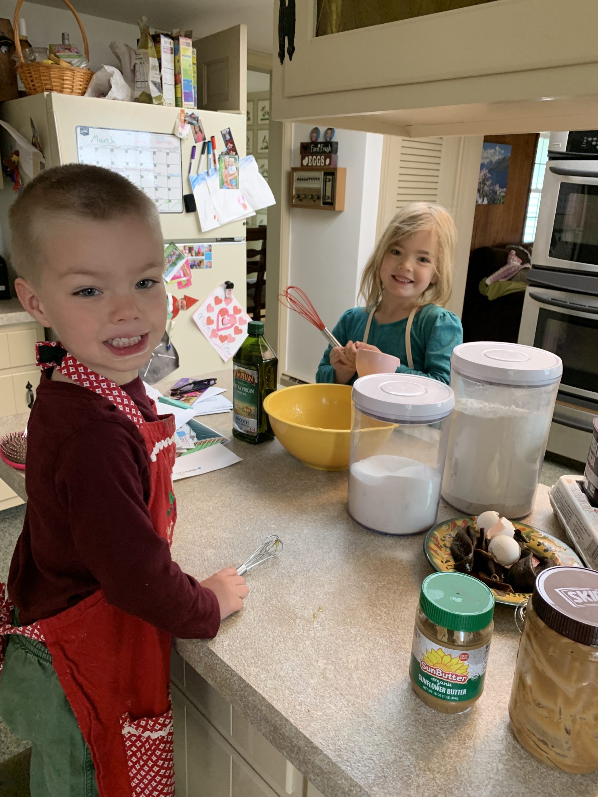 Baking recipes with kids!