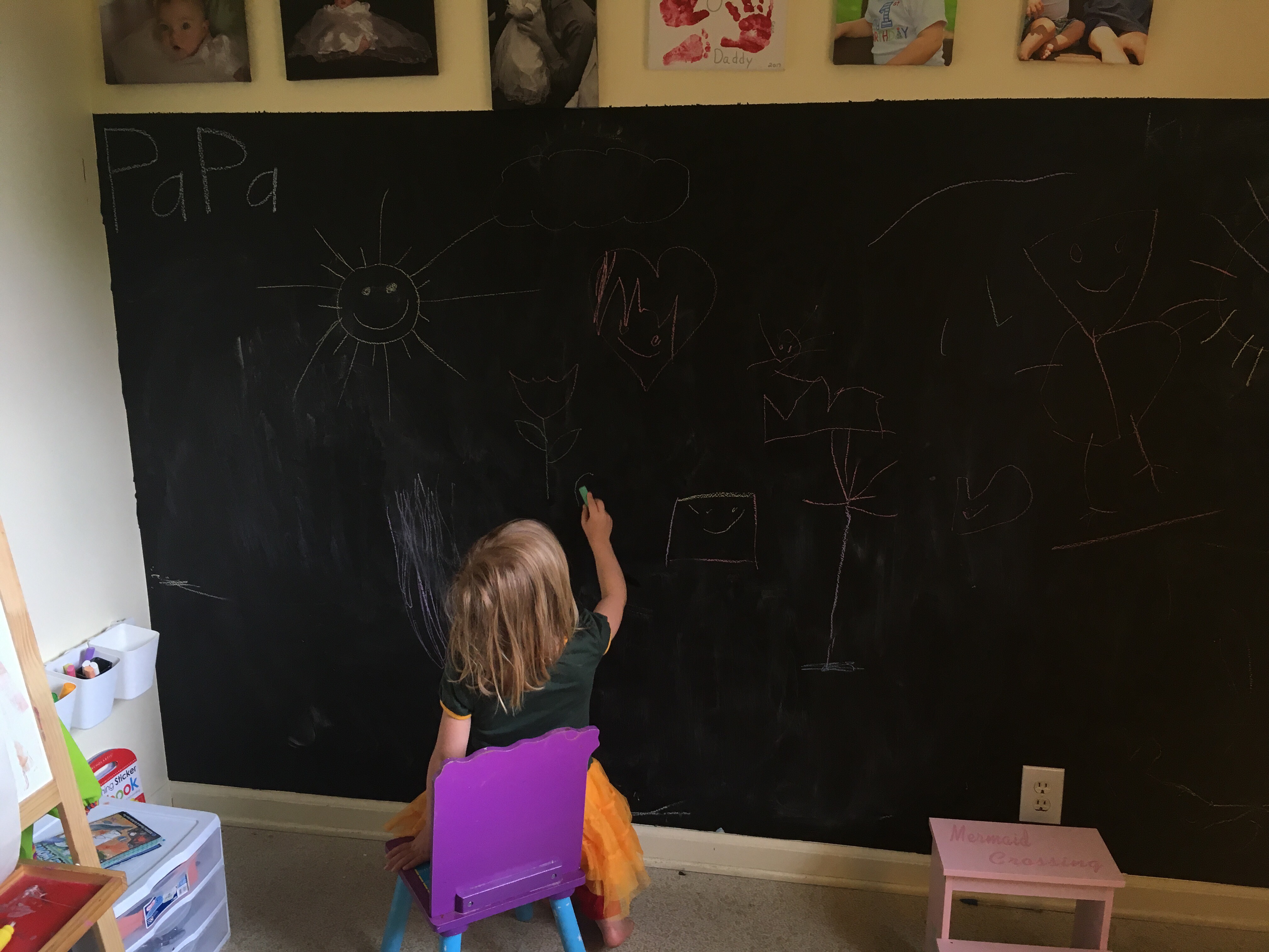 Toddler Room Progress: Chalkboard Paint and Zulily Lust. - Pretty Real
